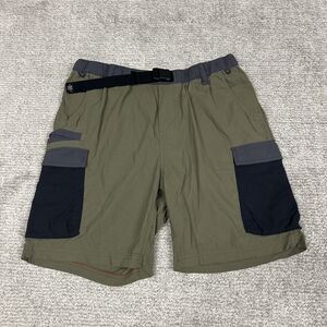 686 Cargo Shorts Mens Medium Traveler Featherlight Green Pockets Hybrid